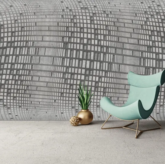 Carta da parati Geometric AQL-13 di Momenti Casa