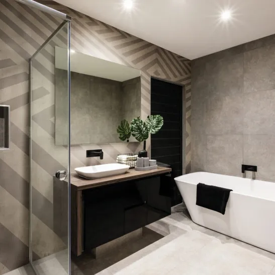 Carta da parati Geometric SHA-34 di Momenti Casa