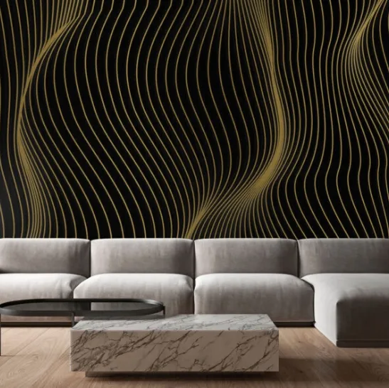 Carta da parati Gold&Silver MOR12 Gold di Momenti Casa