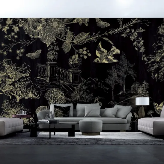 Carta da parati Gold&Silver MOR14 Gold di Momenti Casa