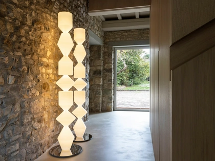 Lampada da terra Costantina Opal di Mogg