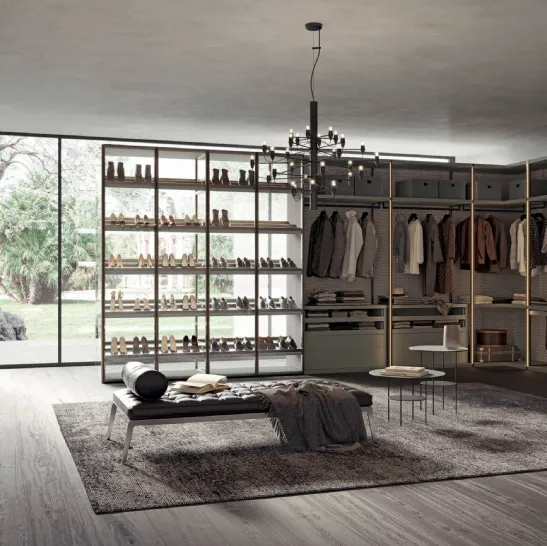 Cabina Armadio Cristal di Tumidei