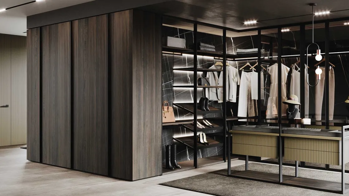 Cabina Armadio Naked di GF Interiors
