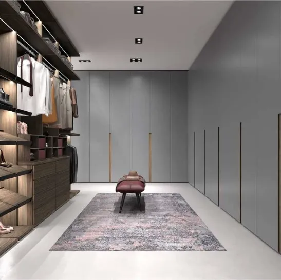 Cabina Armadio in laccato e legno Never Stop 02 di GF Interiors