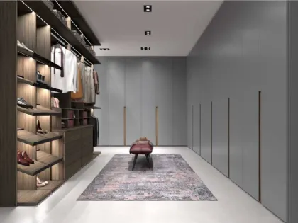 Cabina Armadio in laccato e legno Never Stop 02 di GF Interiors