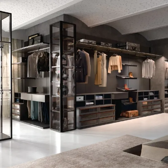 Cabina Armadio Walking 01 di GF Interiors