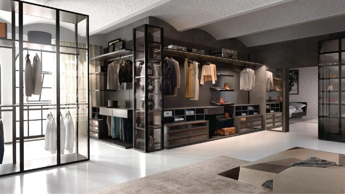 Cabina Armadio Walking 01 di GF Interiors