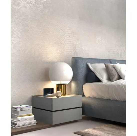 Comodino laccato opaco Never Stop di GF Interiors