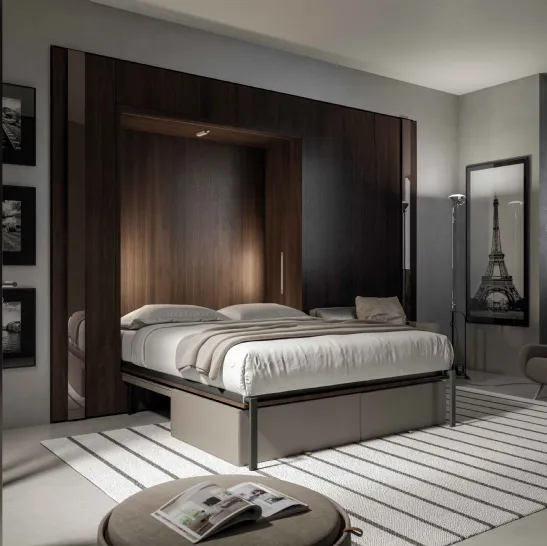 Letto a scomparsa Alcova Light Comp 253 di Tumidei