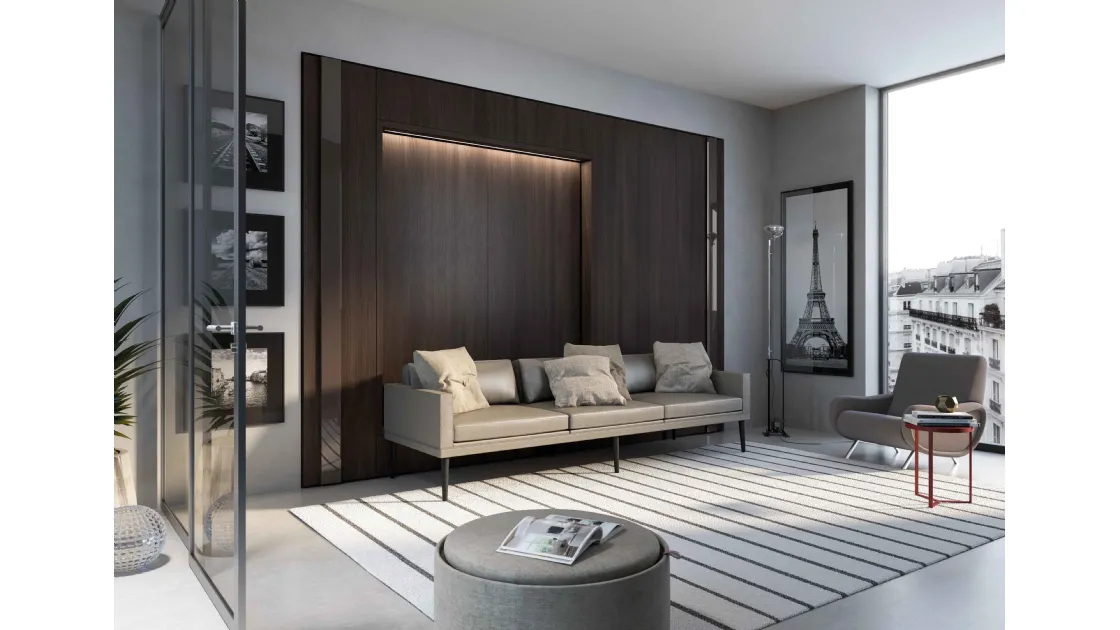 Letto a scomparsa Alcova Light Comp 253 di Tumidei