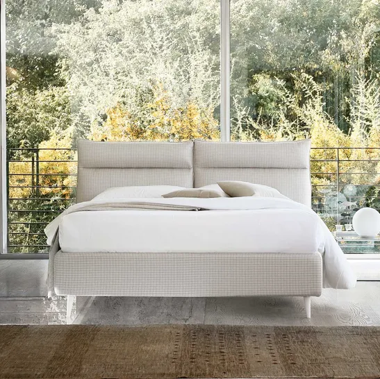Letto con contenitore Cefalù di Noctis