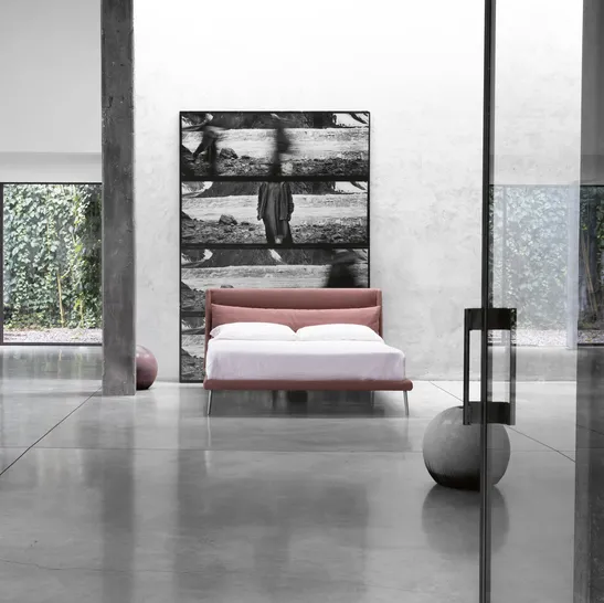 Letto imbottito Eddie di Noctis