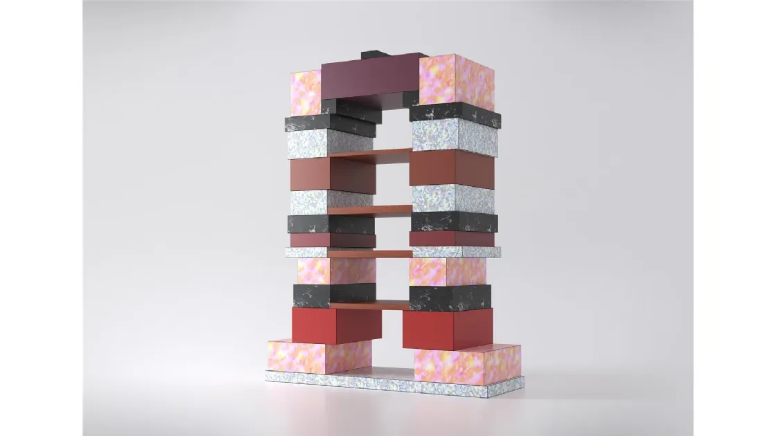 Libreria di design Slate di De Rosso
