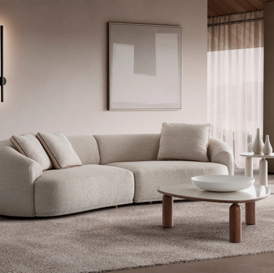 Divano lineare Bond di Pacini e Cappellini