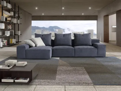 Divano con penisola Comfort di Musa Italia