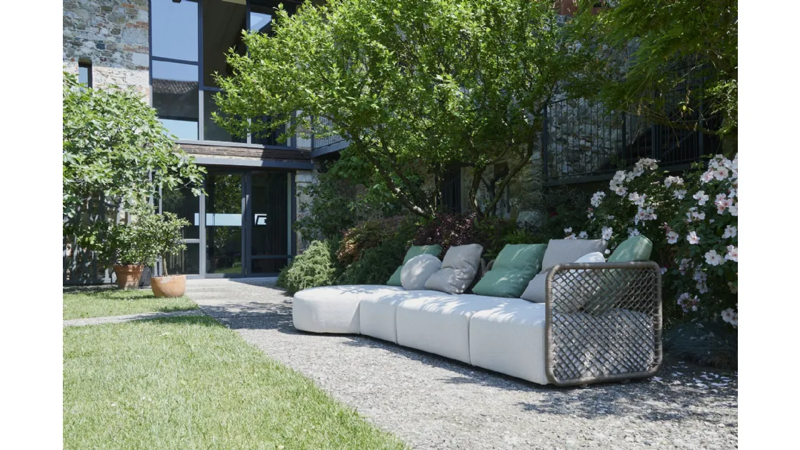 Divano Componibile T-Pad outdoor di Twils Lounge