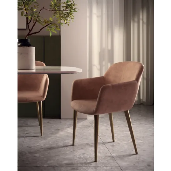 Sedia in nappa Cecilia de Di Lazzaro