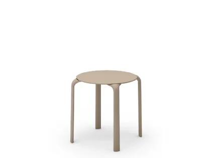 Tavolo Drop Table Round in polipropilene di Infiniti