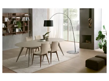 Tavolo allungabile Elegance rotondo di Pacini e Cappellini