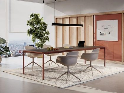 Tavolo Versable con top in laminato di Infiniti