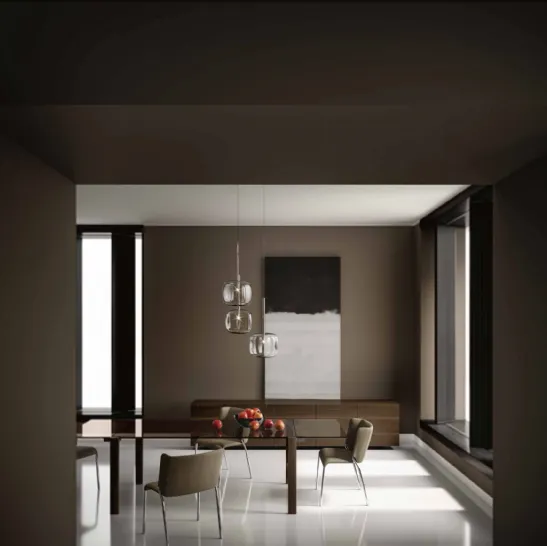 Tavolo allungabile Livingstone Dark di Tonelli