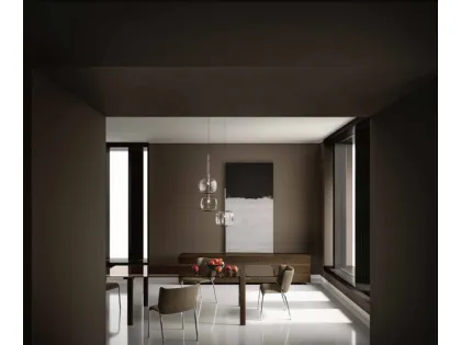 Tavolo allungabile Livingstone Dark di Tonelli