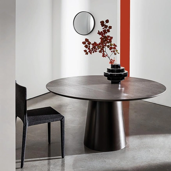 Tavolo rotondo Totem Wood di Sovet