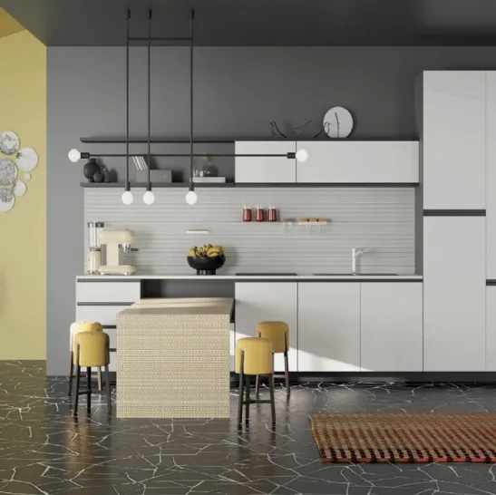 Cucina Moderna For Me Kitchen Nine A di De Rosso