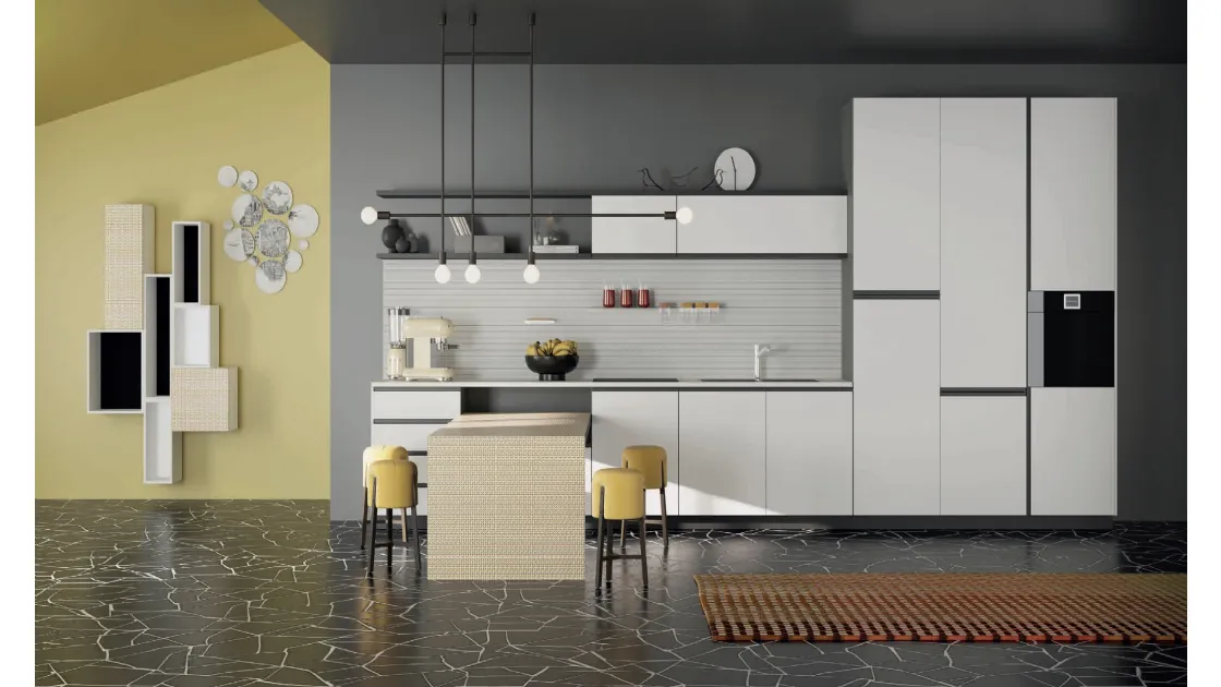 Cucina Moderna For Me Kitchen Nine A di De Rosso