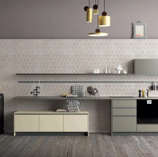 Cucina Moderna For Me Kitchen One B di De Rosso